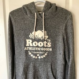 Roots Original Kanga Hoodie in Salt & Pepper
